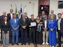 Câmara de Cáceres homenageia policial federal com diploma de honra ao mérito