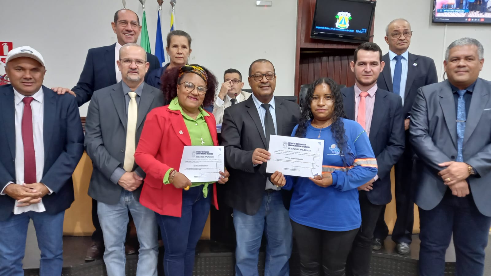 Moção de Aplausos Mulheres Serviços Gerais