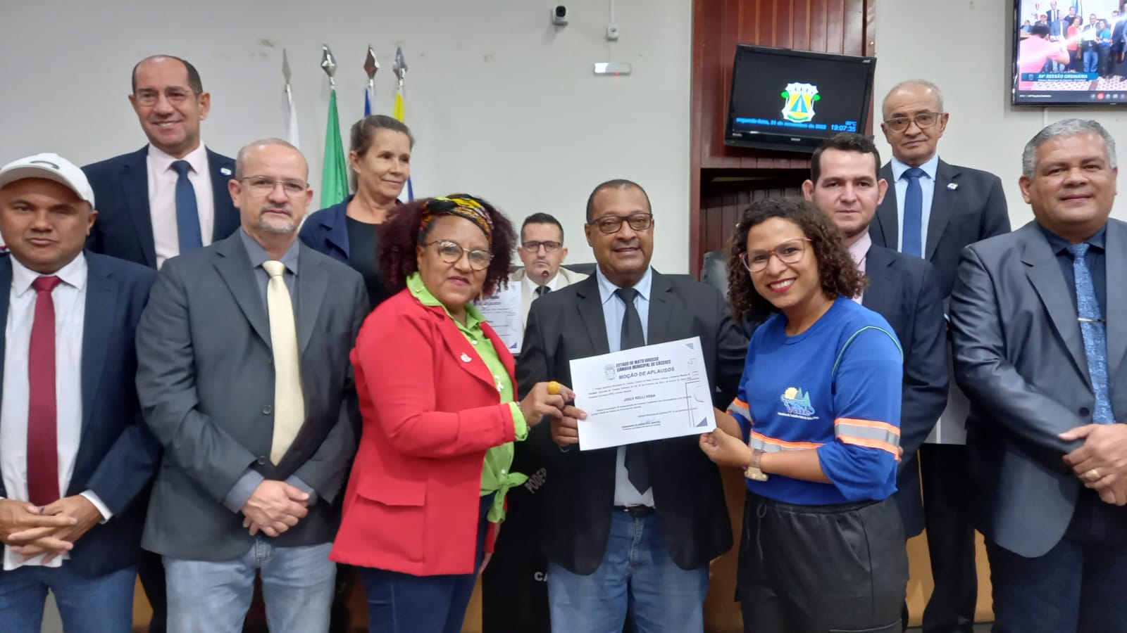 Moção de Aplausos Mulheres Serviços Gerais