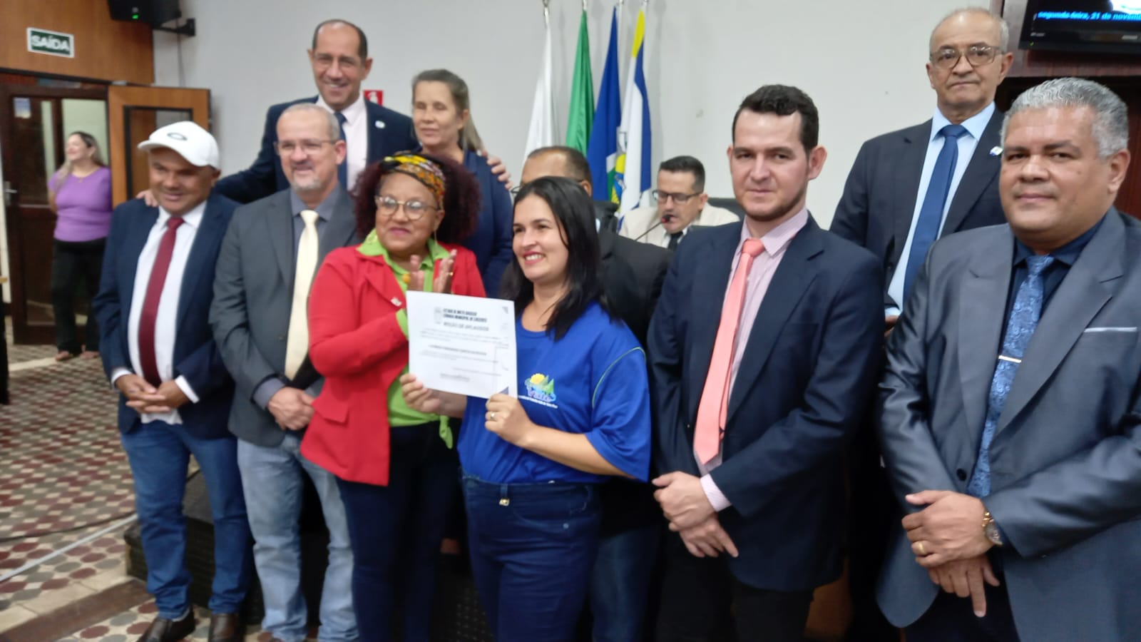 Moção de Aplausos Mulheres Serviços Gerais