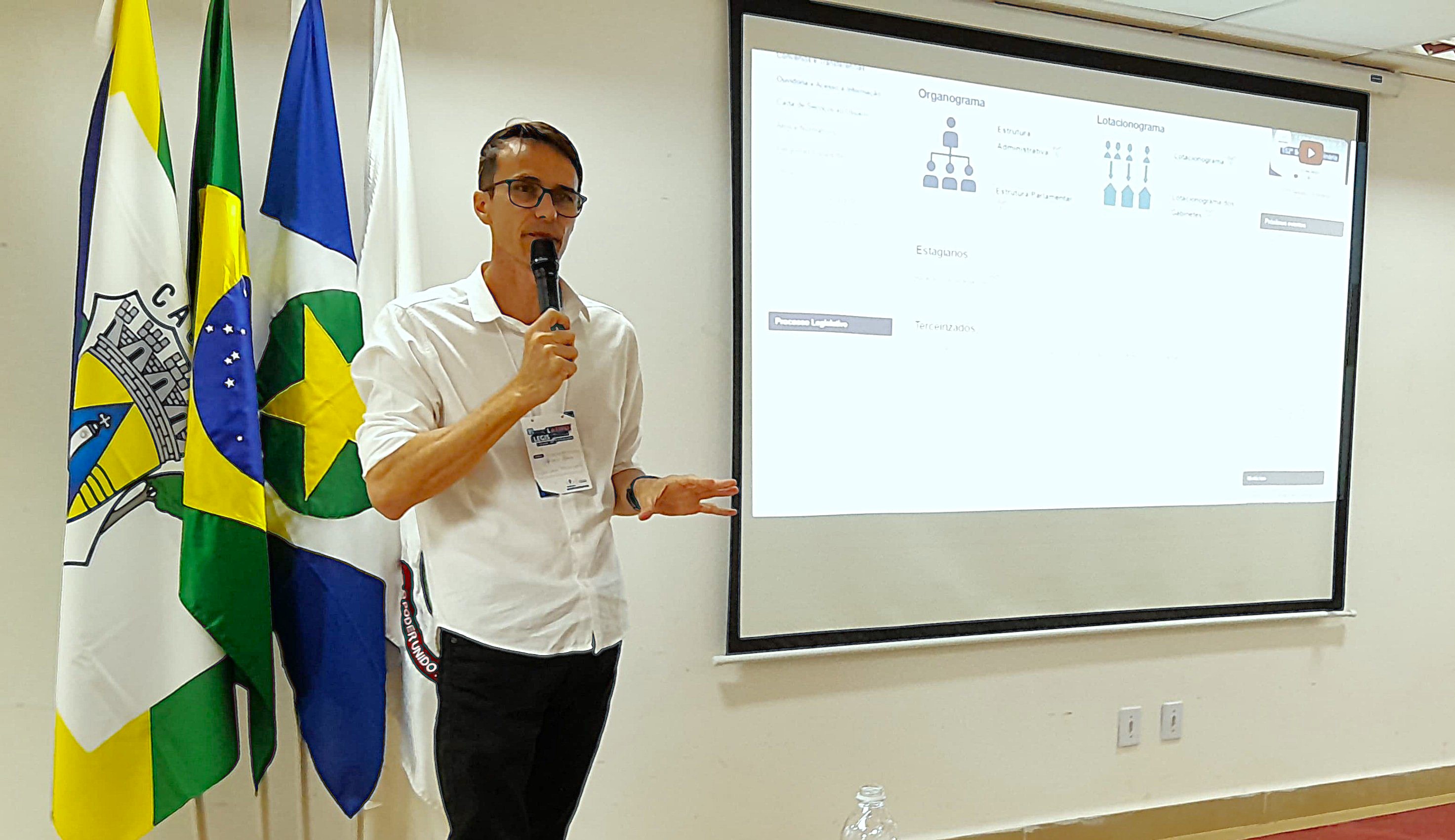 Jefferson Blun, ouvidor da Câmara de Cáceres. Foto: Sec. Imprensa/CMC