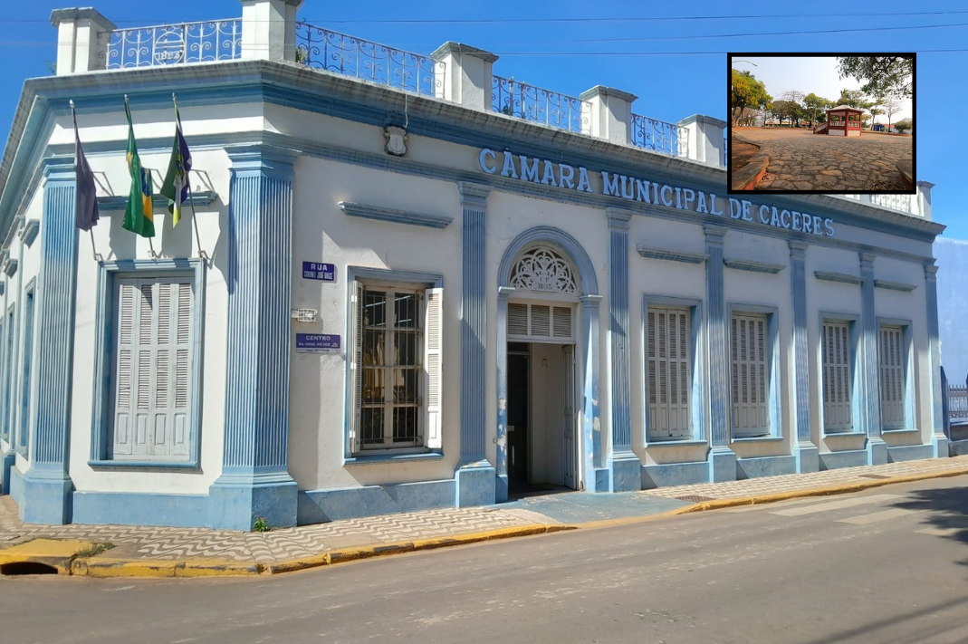 Câmara de Cáceres promove reunião para discutir uso adequado das praças públicas